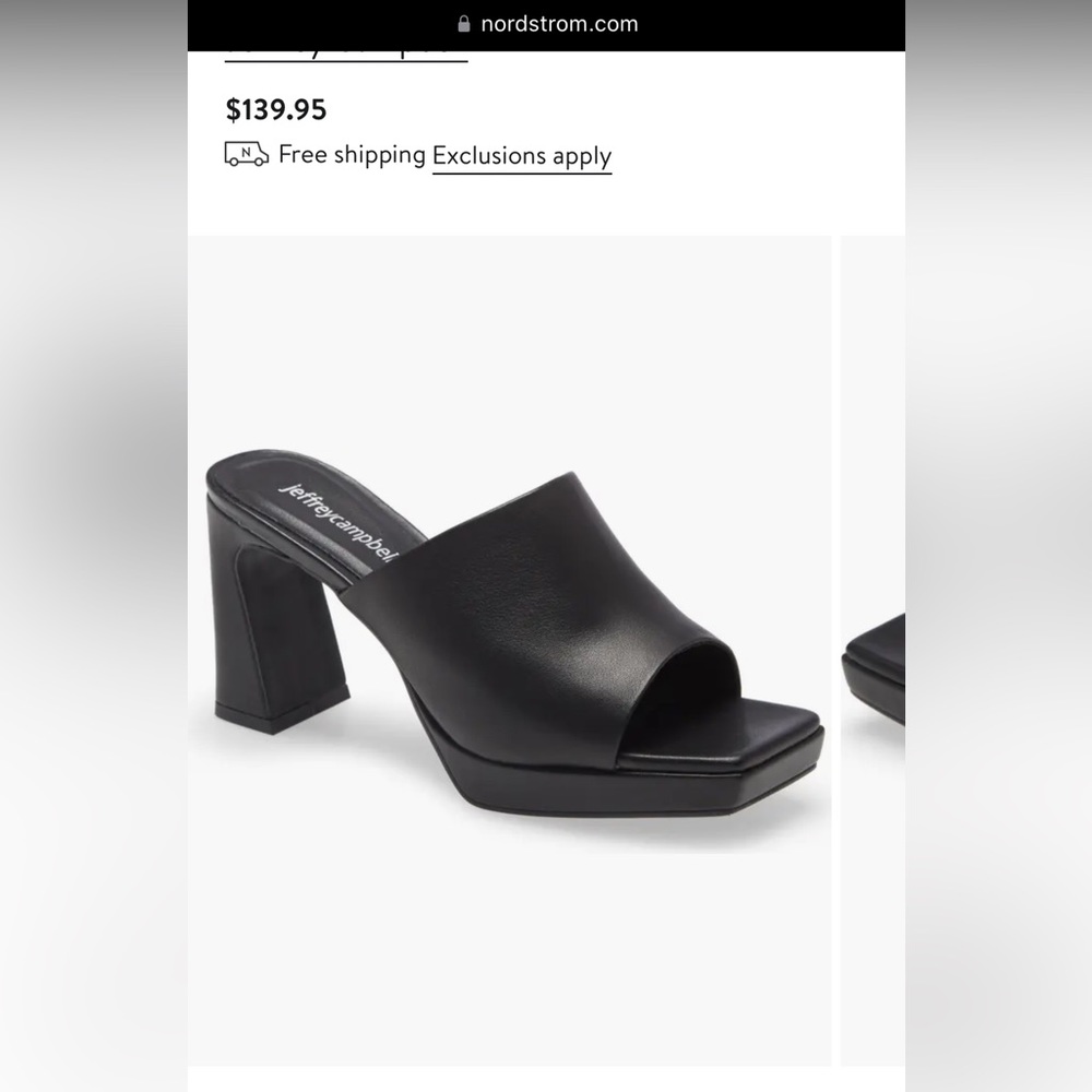 Jeffrey Campbell Caviar Heels - 6.5